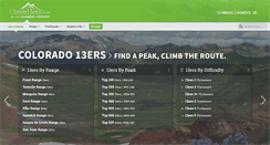 Desktop Screenshot of climb13ers.com